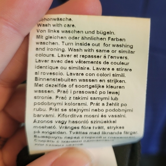 VENUS Blue Black Colorblock Long Sleeve Dress - Picture 5 of 5